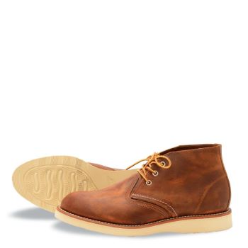 Red Wing Work Chukka in Copper Rough & Tough Leather Laarzen Heren Bruin - 3137